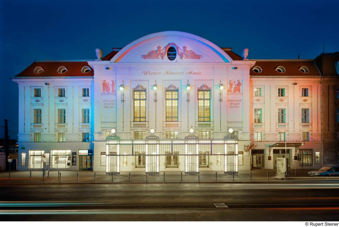Konzerthaus Wien, New Lighting Design by Victoria Coeln, Vienna, Austria.