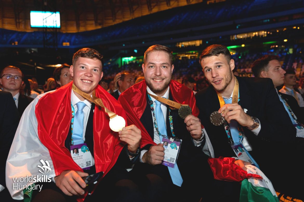 Euroskills ,Gdansk,magyar aranyérmesek