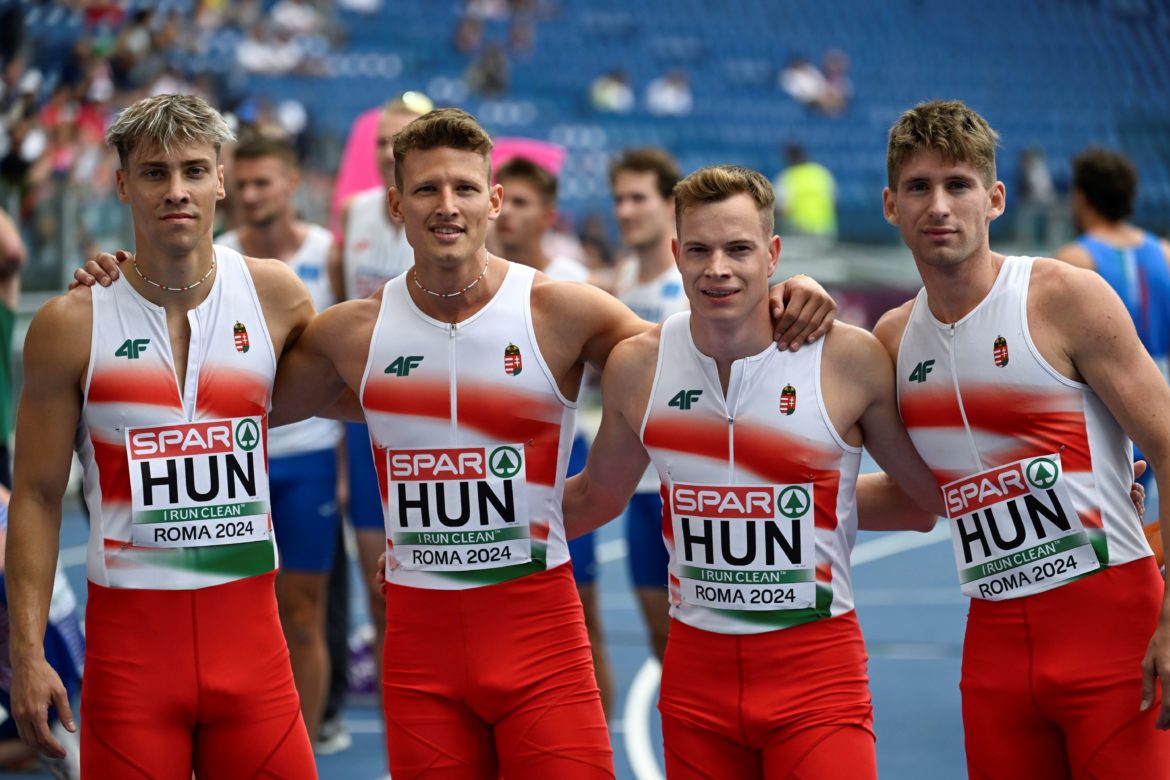 22_Wahl Zoli_4x400 magyar férfi váltó_2024.06.11.Eb_mti_Kovács Tamás