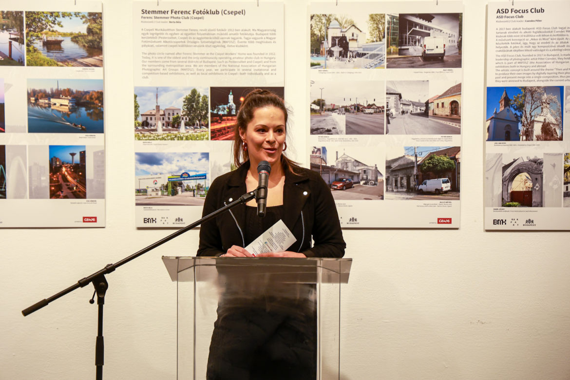 Sarnyai Rita művészeti referens_Budapesti Művelődési Központ 20260113-Kiállításmegnyitó Klauzál-19